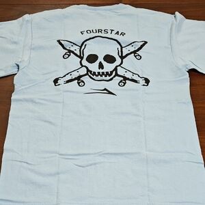 Fourstar X Lakai Light Blue Medium Shirt